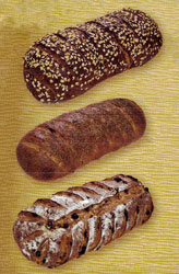 Free-form loaves Free-form loaves